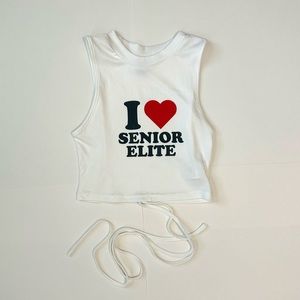 I ❤️ Senior Elite Top